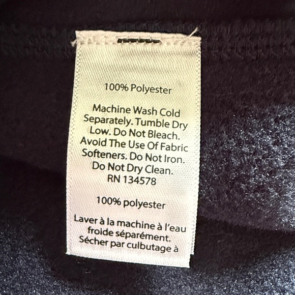 Vineyard Vines Navy Fleece Vest - Picture 10 of 10